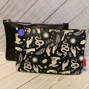 NEW Ipsy Halloween Spooky Spiderweb Makeup Bags